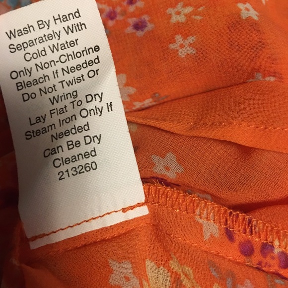 CAbi Orange Merrow Edge Tank Top Size S - Picture 6 of 7